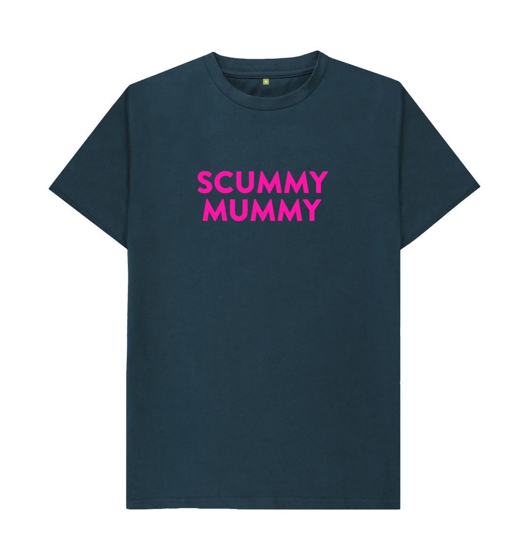 Pink SCUMMY MUMMY T-shirt | Scummy Mummies Shop