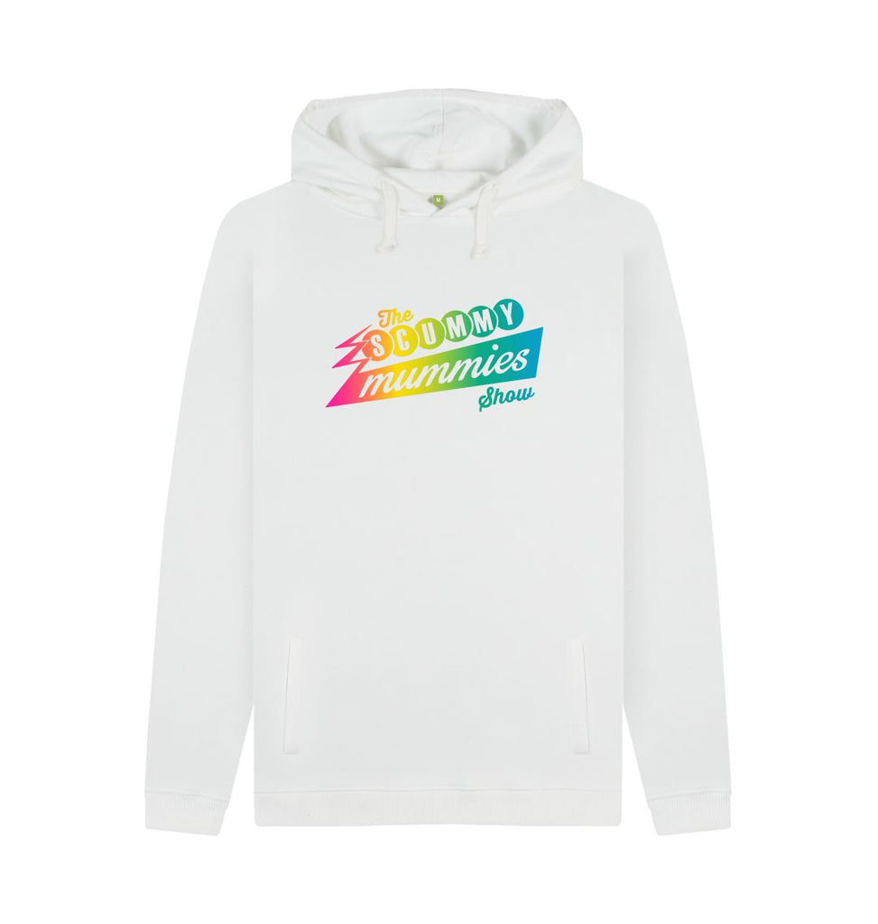 White Rainbow SCUMMY MUMMIES Show Hoodie