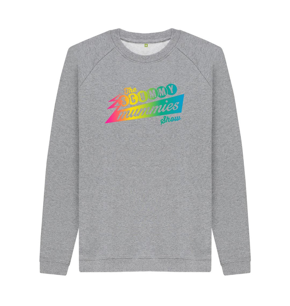 Light Heather Rainbow SCUMMY MUMMIES Show Sweatshirt