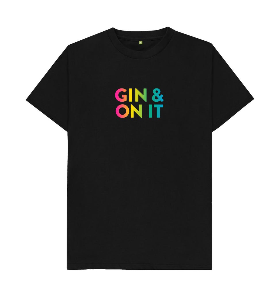 Black GIN & ON IT T-shirt