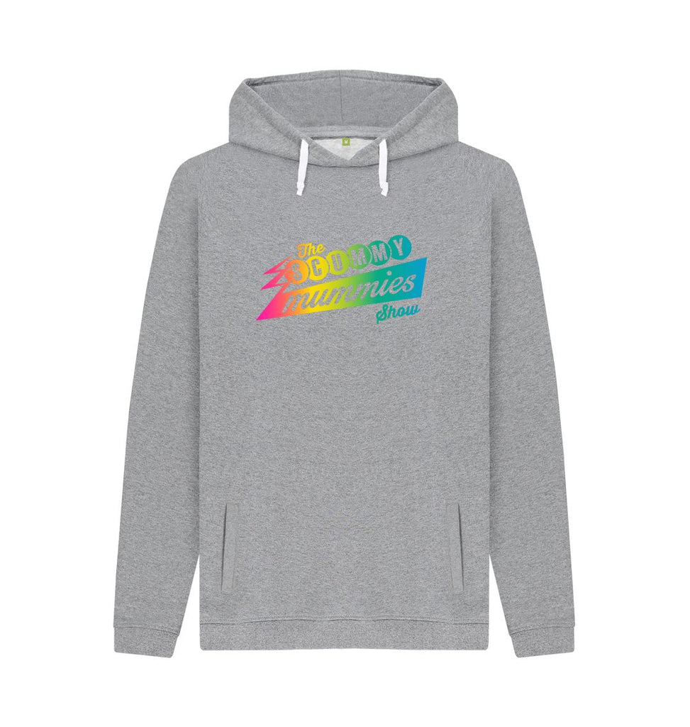 Light Heather Rainbow SCUMMY MUMMIES Show Hoodie