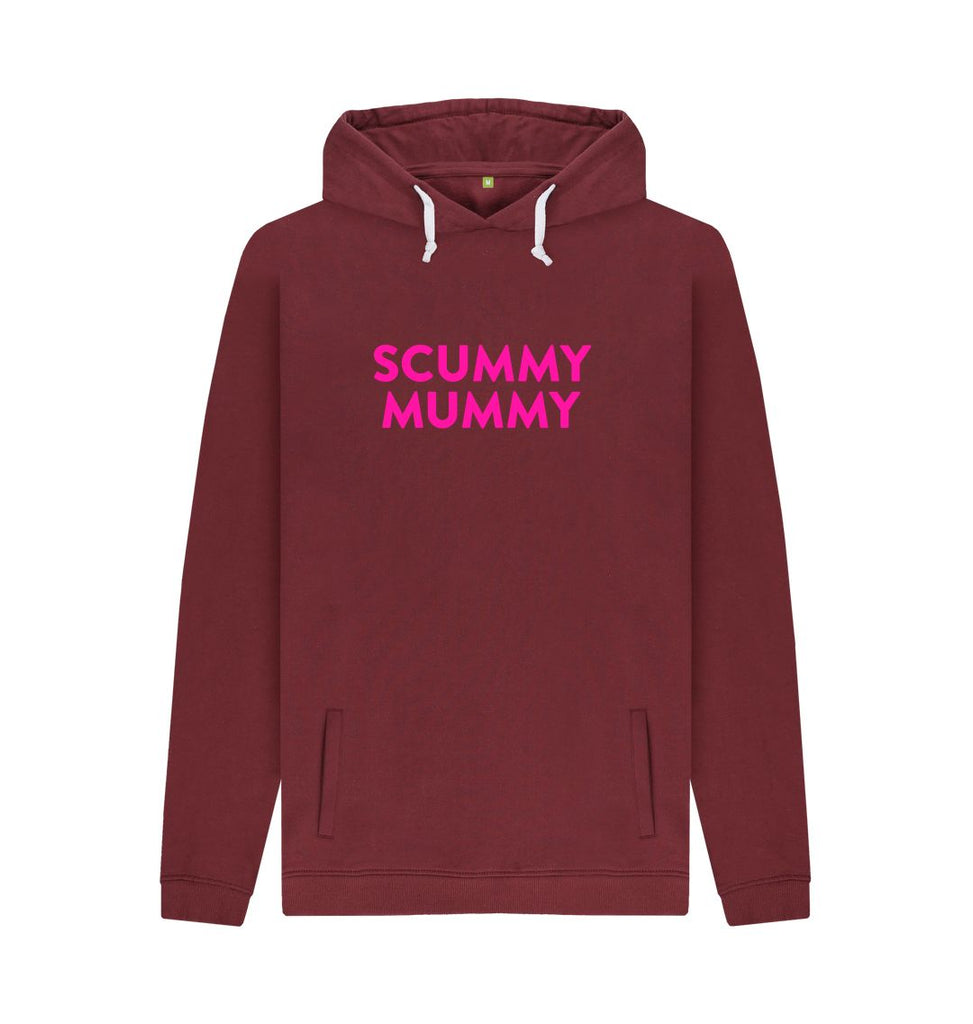 Red Wine Pink SCUMMY MUMMY Hoodie