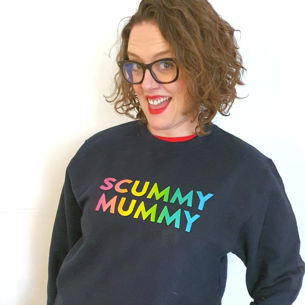 Rainbow Scummy Mummy Sweatshirt