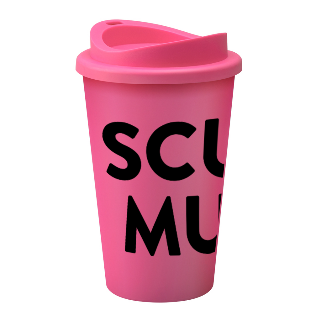 LIMITED EDITION Hot Pink Scummy Mummy Travel Mug