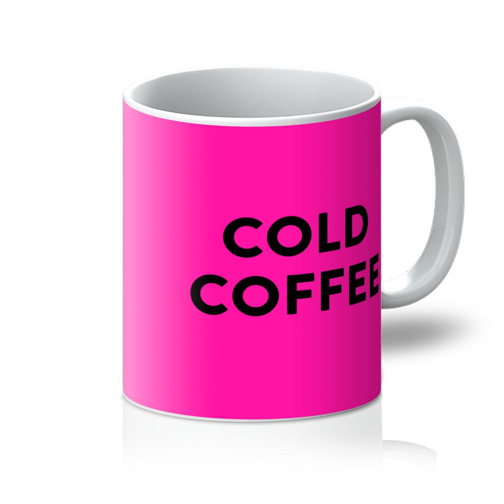 Hot Pink Cold Coffee Mug