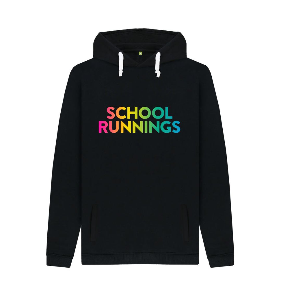 Black SCHOOL RUNNINGS Hoodie